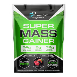 Гейнер вкус лесные ягоды Powerful Progress (Super Mass Gainer) 2 кг