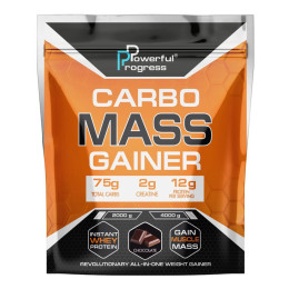 Гейнер вкус шоколад Powerful Progress (Сarbo Mass Gainer) 2 кг