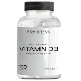 Вітамін Д3 Powerful Progress (VITAMIN D3) 100 капсул