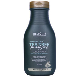 Укрепляющий кондиционер для волос с маслом чайного дерева Beaver (Essential Oil of Tea Tree Conditioner) 350 мл