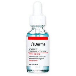 Серум успокаивающий с ниацинамидом и цинком J'sDerma (Acnetrix Control AC Serum) 30 мл