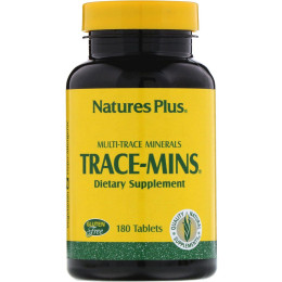 Трейс-Минс, Nature's Plus, 180 таблеток