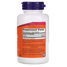 Інозитол Now Foods (Inositol Capsules) 500 мг 100 капсул