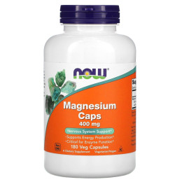 Магний аспартат Now Foods (Magnesium) 400 мг 180 капсул