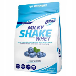 Протеїн Milky Shake Whey 1800 g (Blueberry) 6Pak