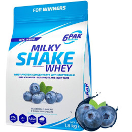 Протеїн Milky Shake Whey 1800 g (Blueberry) 6Pak