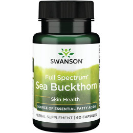 Обліпиха Swanson Full Spectrum Sea Buckthorn, 60 Capsules Swanson