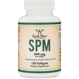 Натуральна добавка Double Wood SPM (Pro Resolution Mediators) 500 mg, 120 softgels