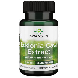 Экстракт эклонии Swanson Ecklonia Cava Extract, 30 Veggie Capsules Swanson