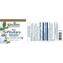 Pituitary Glandular, 80 mg, 60 Capsules Swanson