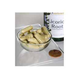 Корень солодки Swanson Licorice Root 450 mg 100 caps Swanson