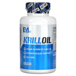 Krill Oil, 500 mg, 60 Softgels Evlution Nutrition