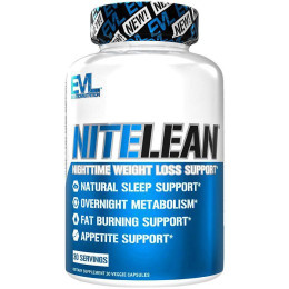 NiteLean, Nighttime Weight Loss Support, 30 Veggie Capsules Evlution Nutrition