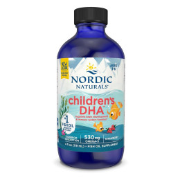 Children's DHA, Strawberry, 119 mL Nordic Naturals