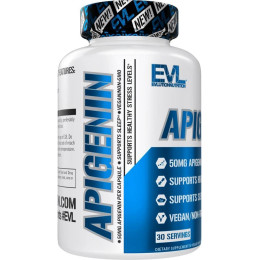 Apigenin, 30 Veggie Capsules Evlution Nutrition