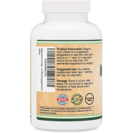 Цитрат магния Double Wood Magnesium Citrate 800 mg 180 capsules