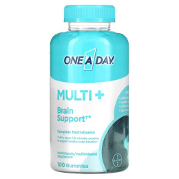 Multi + Brain Support, 100 Gummies