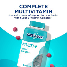 Multi + Brain Support, 100 Gummies