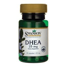 Дегідроепіандростерон DHEA 25 mg 30 caps Swanson