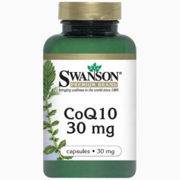 Коэнзим Swanson CoQ10 30 mg 120 caps Swanson