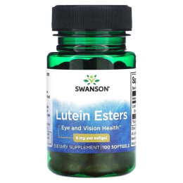 Лютеин Swanson Lutein Esters 6 mg 100 softgels Swanson