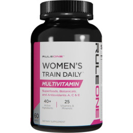 Мультивітаміни для жінок Rule 1 Women's Train Daily Multivitamin 60tabl Rule 1