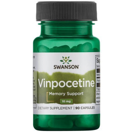 Потужний екстракт барвінку Vinpocetine 10 mg 90 Caps Swanson