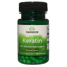 Keratin 50 mg 60 Caps Swanson