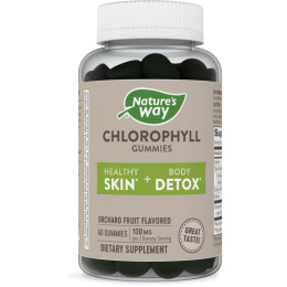 Хлорофіл Nature's Way Chlorophyll Gummies 50 mg 60 Gummies (Orchard Fruit) Nature's Way