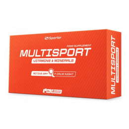 Витаминно-минеральный комплекс для спорта Sporter MultiSport Day/Night 60 caps Sporter