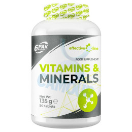 Vitamins & Minerals 90 tabl 6Pak