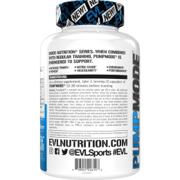 Предтренировочный комплекс Evlution Nutrition PumpMode Non-Stimulant Pump Accelerator 60 Veggie Capsules Evlution Nutrition