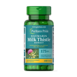 Экстракт расторопши Puritan's Pride Milk Thistle Standardized 175 mg (Silymarin) 100 caps Puritan's Pride