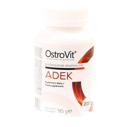 Витаминный комплекс Ostrovit Vitamin ADEK 200 tabs OstroVit