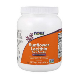 Лецитин NOW Sunflower Lecithin Pure Powder 454 g