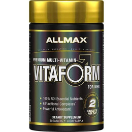 Комплекс вітамінів для чоловіків Allmax Nutrition VitaForm for Men 60 tabs AllMax Nutrition