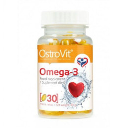 Омега 3 Ostrovit Omega 3 30 caps OstroVit