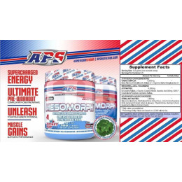 Передтренувальний комплекс Aps Mesomorph 388g ver4 (Geranium Extract) (Strawberry Kiwi)