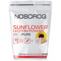 Лецитин Nosorog Nutrition Sunflower Lecithin Powder 200 g