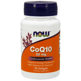 Coenzyme Q10 50mg + VIT E 50 soft