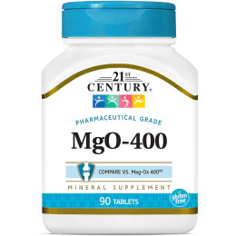 Магний оксид 21st Century MgO-400 90 Tablets 21st Century