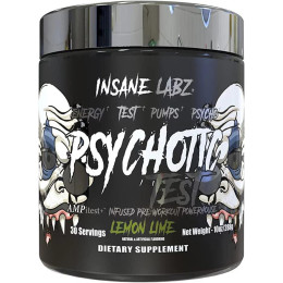 Передтренувальний комплекс Insane Labz Psychotic TEST 30serv (Lemon Lime) Insane labz