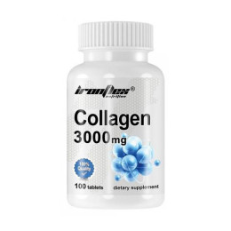 Колаген IronFlex Collagen 3000 mg 100 tabs IronFlex