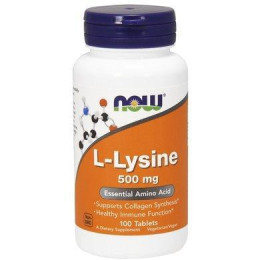 L-Lysine 500mg 100 tabs