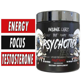 Передтренувальний комплекс Insane Labz Psychotic TEST 30serv (Lemon Lime) Insane labz