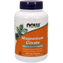 Цитрат магния Now Magnesium Citrate 120 caps NOW