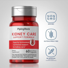 Поддержка почек Piping Rock Kidney Care Cleanse, 60 Quick Release Capsules Piping Rock