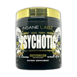 Передтренувальний комплекс Insane Labz Psychotic Gold 204g (Watermelon) Insane labz