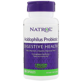 Acidophilus Probiotic, 1 Billion, 100 Capsules Natrol