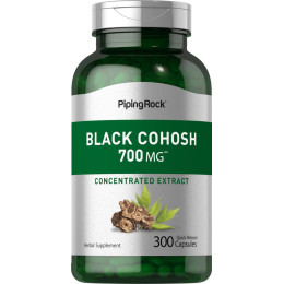 Black Cohosh 700 mg 300 Capsules Piping Rock